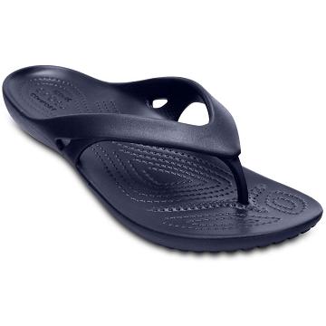 Crocs Kadee II Flip Sandaler Dam Marinblå | Sverige 0526YXFU